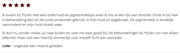 Review kennismakingsbehandeling Beautique Myrèn – “Eindelijk weet ik wat mijn huid nodig heeft